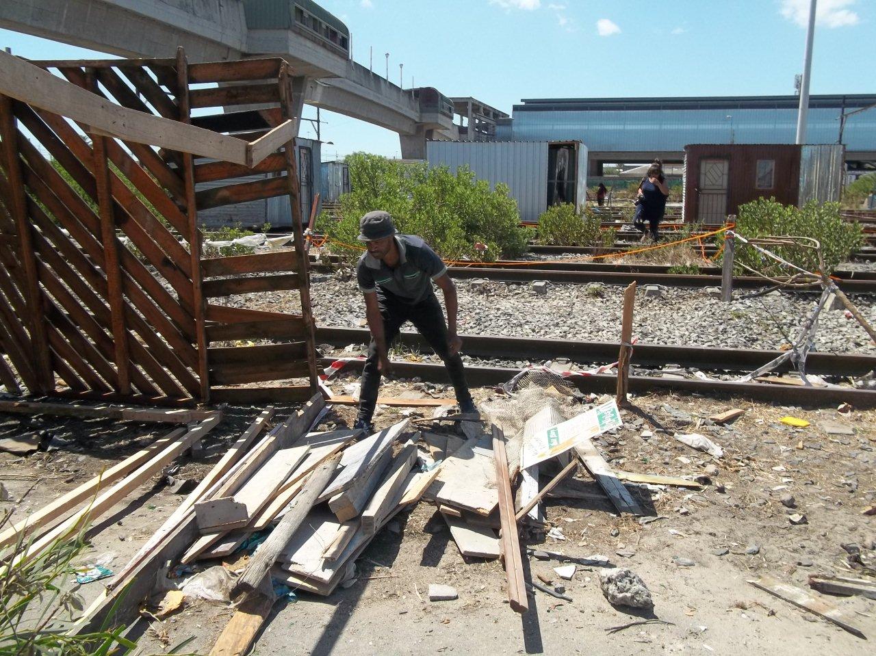 Living Between The Railway Lines In Philippi GroundUp